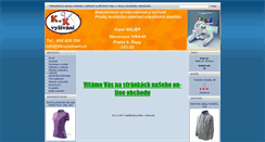 Desktop Screenshot of kk-vysivani.cz